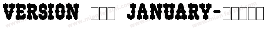 Version 515 January字体转换
